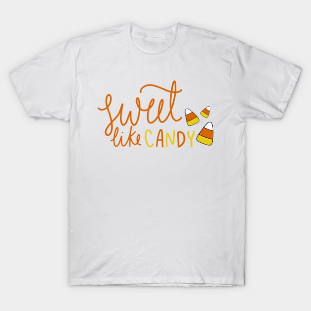 candy corn T-Shirt by nicolecella98